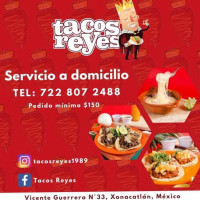 Tacos Reyes food