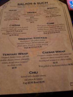 Shenanigan's Olde English Pub menu