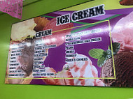 3 Marias Ice Cream menu