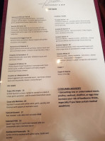 Amore Restaurant And Bar menu