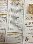 Joy Kitchen menu