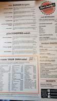 Bad Daddy's Burger menu