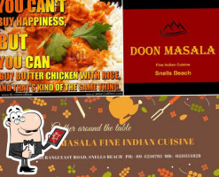 Doon Masala Fine Indian Cuisine food