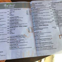 Thai Street Food Kitchen menu