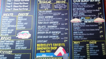 Cheese N' Stuff menu