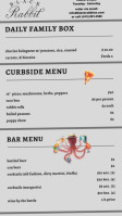 Black Rabbit menu