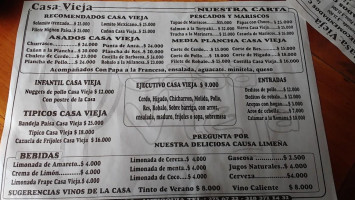 Casa Vieja food