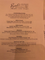 Emeril's New Orleans Fish House menu