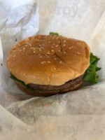 Juicy's Giant Hamburgers food