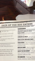 Hair Of The Dog Eatery food