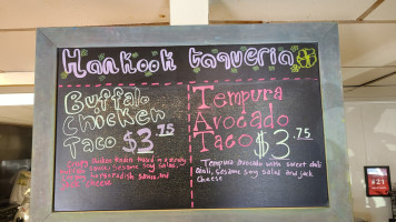 Hankook Taqueria food