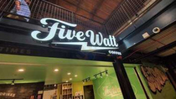 Five Watt Coffee, Keg And Case W 7th Market food