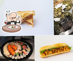 Enjoy Cafetaria Sandwich Sushi food