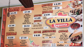 Taqueria La Villa food