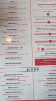 Johnny Noodle King menu