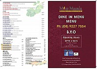 Nepali Kitchen menu