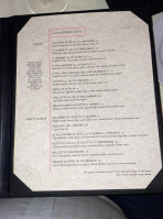 Luna Rossa menu