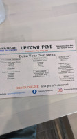 Uptown Poke food