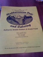 Mediterranean Deli food