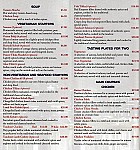 Metro Indian menu