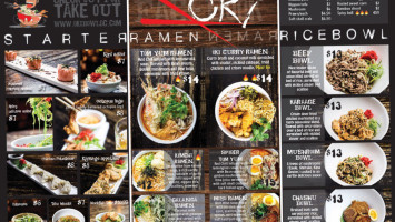 Oki Bowl Georgetown menu