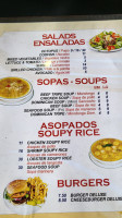 Sandy Corporation menu