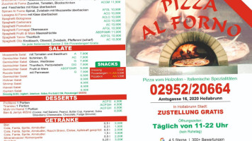 Pizza Al Forno food