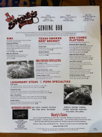 Shorty's Bbq Dadeland South Dixie menu