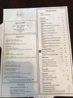 Shiro's Sushi Restaurant menu