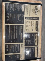 Singas Famous Pizza Grill menu