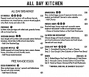 La Veen Coffee & Kitchen menu