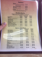 Senor Burritos menu