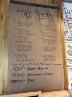 Resident Taqueria menu