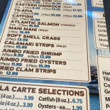 Oscar's Pier 83 Cibo