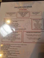 Crossroads Diner menu