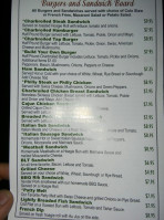 Tap House menu