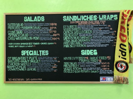 The Downtowner menu