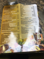 Molino Rojo menu