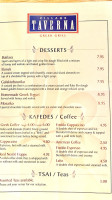 Village Taverna Greek Grill menu