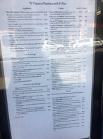 Ti Piacera menu