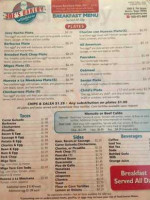 Joe's Bakery Mexican Food menu