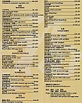 Happy Family Inn Chinese Restaurant menu