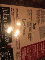 Papa Joe's/Iacomini's menu