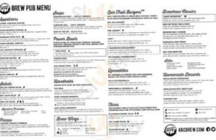 Appalachian Brewing Company Harrisburg menu