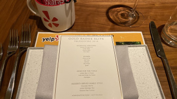 Barton Creek Resort menu