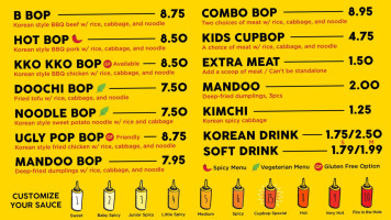 Cupbop Korean Bbq In A Cup food