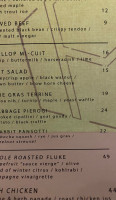 Bresca menu