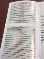 Ciccero Pizzeria menu