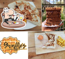 Gwaffles Cafe food