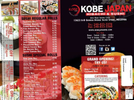 Kobe Japan Hibachi Sushi food